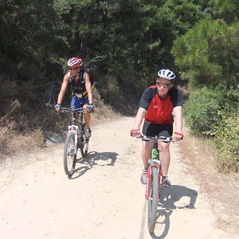Mountain bike tours on Samos